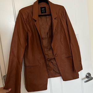 CottonOn Pleather Blazer